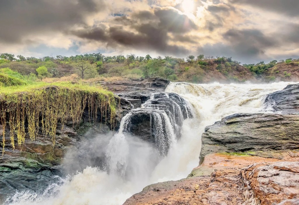Murchison Falls National Park waterfall, Uganda