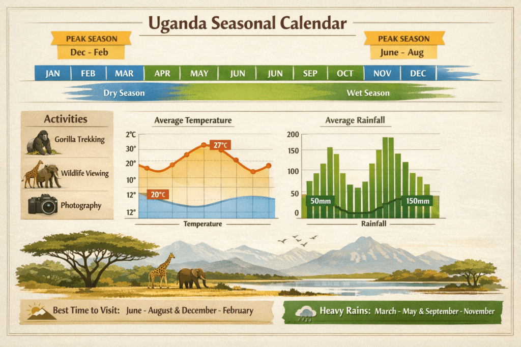 Uganda Safari Seasons